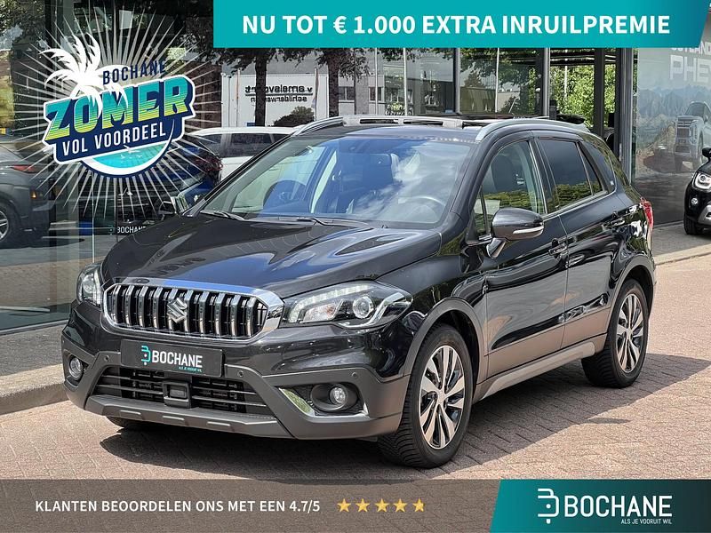 Zwart Gebruikt 2019 Suzuki SX4 S-Cross SUV | € 22.695 (Eerlijke prijs) - Afbeelding 1/4