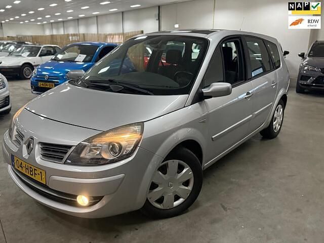 Grijs, metallic lak Gebruikt 2008 Renault Grand Scénic II Business MPV | € 3.949 (Iets duurder) - Afbeelding 1/4