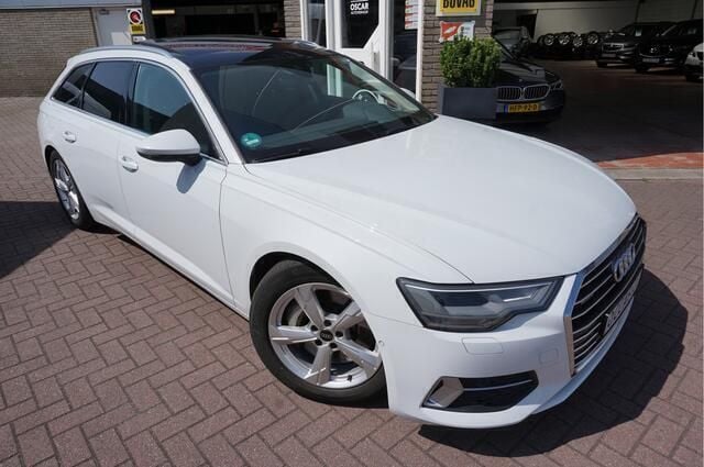 Wit Gebruikt 2022 Audi A6 Advanced Stationwagen | € 35.945 (Super prijs) - Afbeelding 1/4