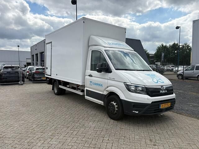 Zwart Gebruikt 2019 MAN TGE Van | € 6.950 (Super prijs) - Afbeelding 1/4