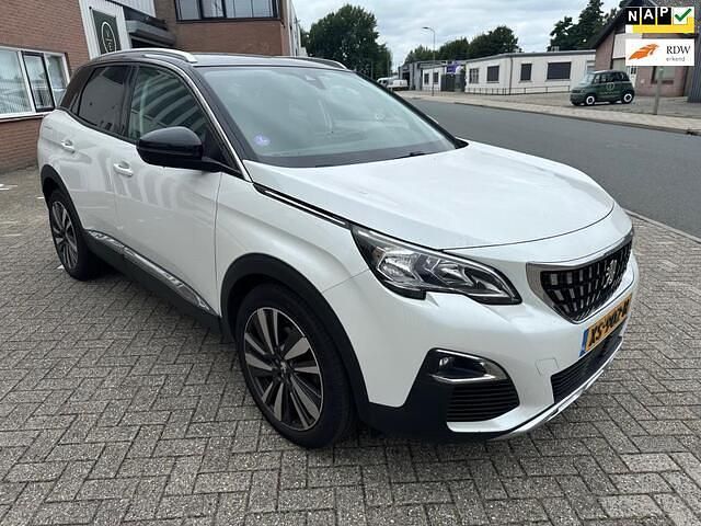 Wit Gebruikt 2019 Peugeot 3008 Allure SUV | € 17.744 (Goede deal) - Afbeelding 1/4