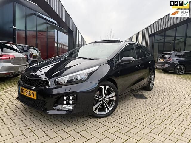 Zwart Gebruikt 2016 Kia Ceed Sportswagon GT-Line Stationwagen | € 10.650 (Eerlijke prijs) - Afbeelding 1/4