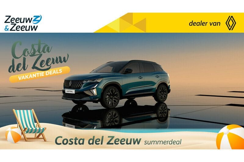 Bleu naxos / noir etoile Nieuw 2025 Renault Austral Techno SUV | € 46.440 - Afbeelding 1/4