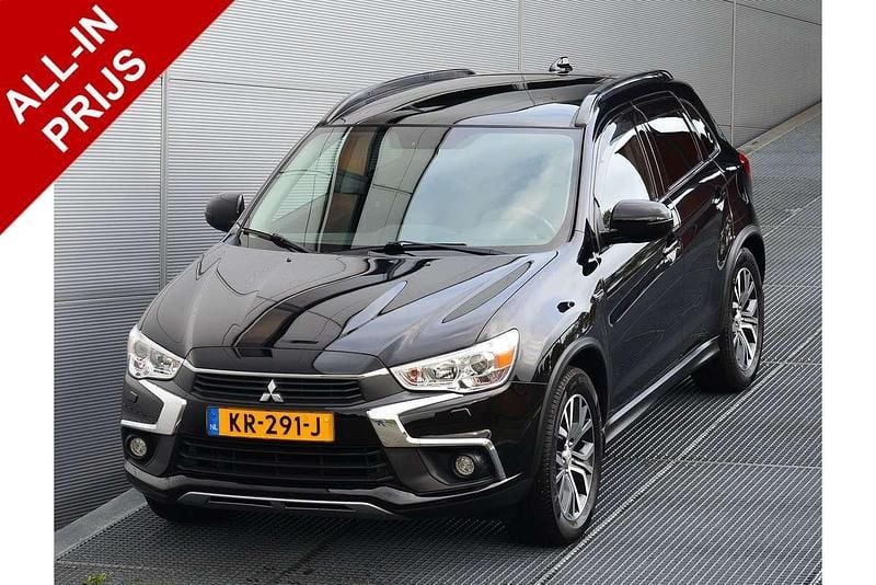 Zwart Gebruikt 2016 Mitsubishi ASX Instyle SUV | € 14.450 (Eerlijke prijs) - Afbeelding 1/3
