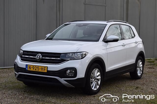 Wit Gebruikt 2021 VW T-Cross Life SUV | € 17.990 (Eerlijke prijs) - Afbeelding 1/4
