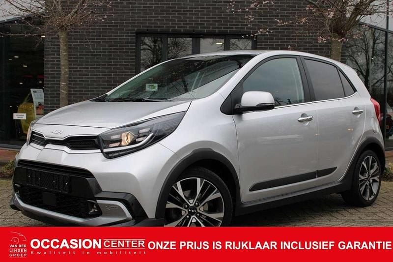 Grijs Occasion 2023 Kia Picanto X-Line Hatchback | € 19.950 (Eerlijke prijs) - Afbeelding 1/4