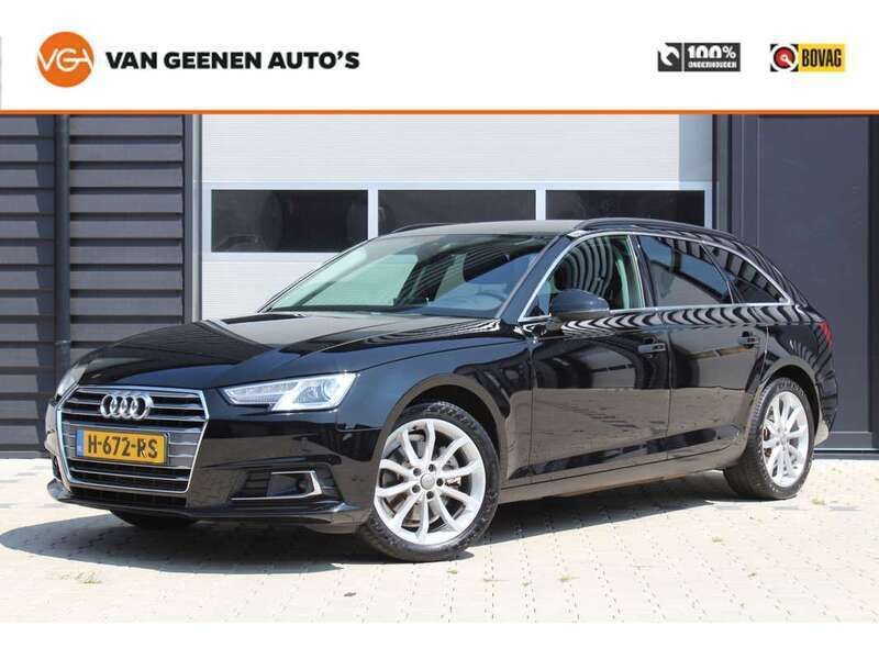 Zwart Gebruikt 2016 Audi A4 Sport Stationwagen | € 15.500 (Super prijs) - Afbeelding 1/4