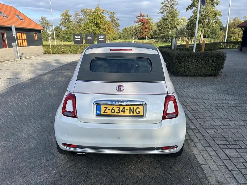 Occasion Fiat 500C Anniversary 105 PK (77 kW) 2018 Wit Cabriolet