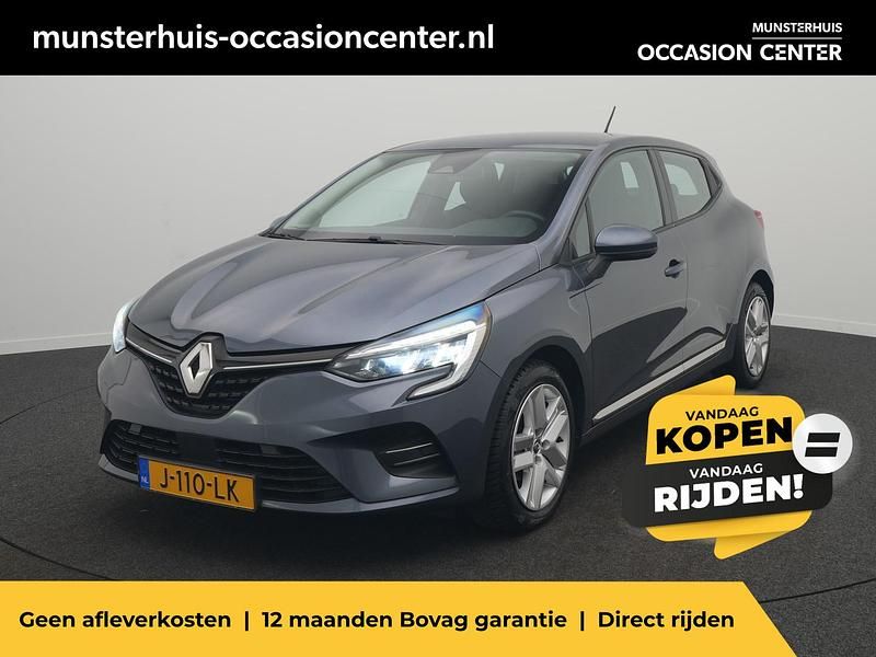 Grijs Gebruikt 2020 Renault Clio V Zen Hatchback | € 11.750 (Eerlijke prijs) - Afbeelding 1/4