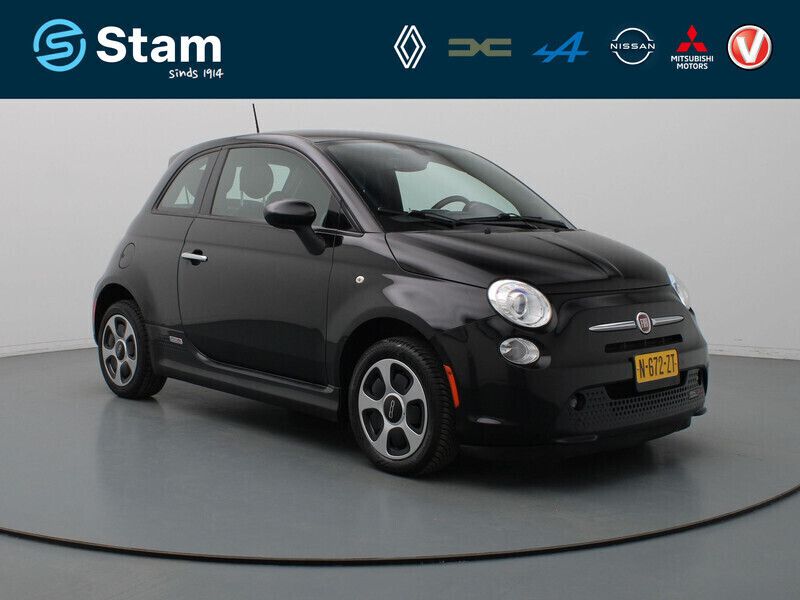 Zwart Gebruikt 2016 Fiat 500e Hatchback | € 9.490 - Afbeelding 1/4
