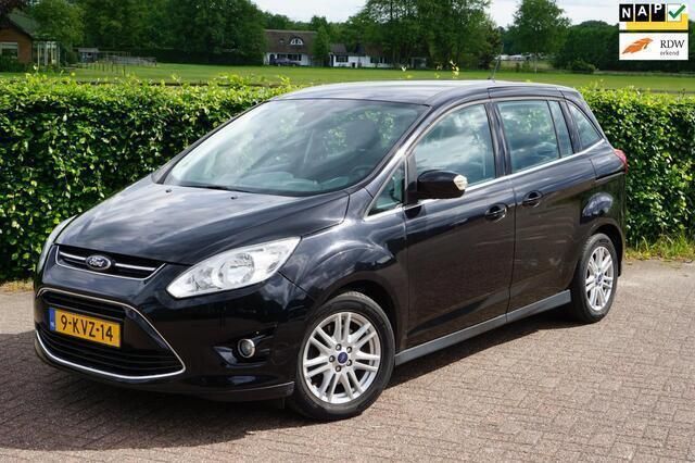Zwart Gebruikt 2013 Ford Grand C-Max Titanium MPV | € 7.999 (Eerlijke prijs) - Afbeelding 1/4