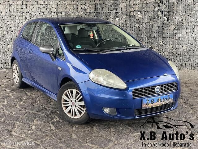 Occasion Fiat Grande Punto Dynamic 95 PK (69 kW) 2008 Blauw Hatchback
