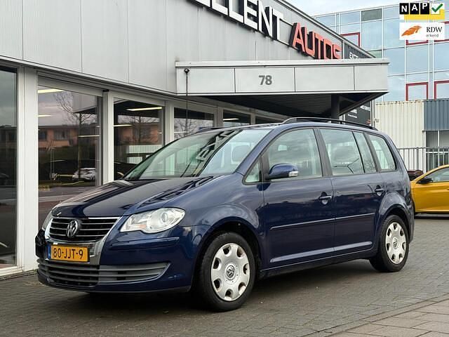 Blauw Occasion 2009 VW Touran Comfortline MPV | € 2.950 (Goede deal) - Afbeelding 1/4