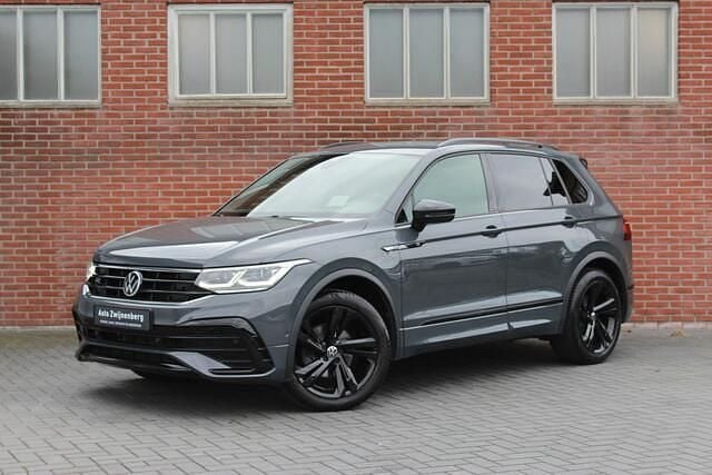 Grijs Gebruikt 2021 VW Tiguan R-line SUV | € 38.500 (Duur) - Afbeelding 1/4