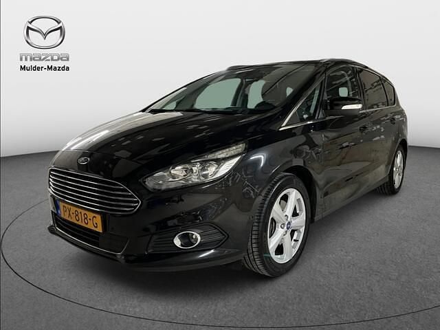 Zwart Gebruikt 2017 Ford S-MAX Titanium MPV | € 16.950 (Goede deal) - Afbeelding 1/4