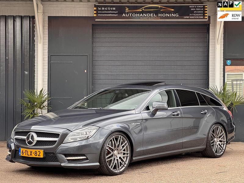 Grijs Gebruikt 2013 Mercedes CLS500 Stationwagen | € 19.500 - Afbeelding 1/4