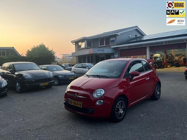 Rood Gebruikt 2008 Fiat 500 Hatchback | € 3.250 (Eerlijke prijs) - Afbeelding 1/4