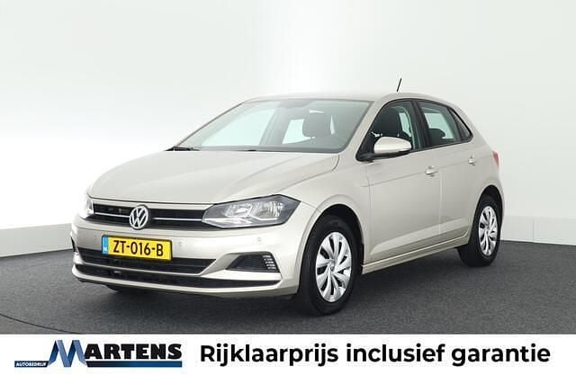 Grijs Gebruikt 2018 VW Polo Comfortline Hatchback | € 14.949 (Goede deal) - Afbeelding 1/4