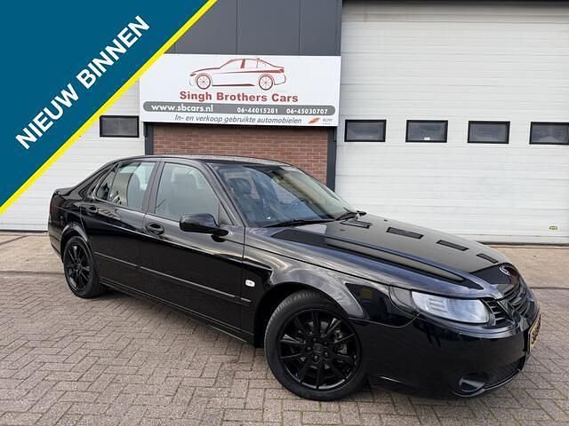 Zwart (metallic) Gebruikt 2006 Saab 9-5 Sedan | € 6.699 (Duur) - Afbeelding 1/4