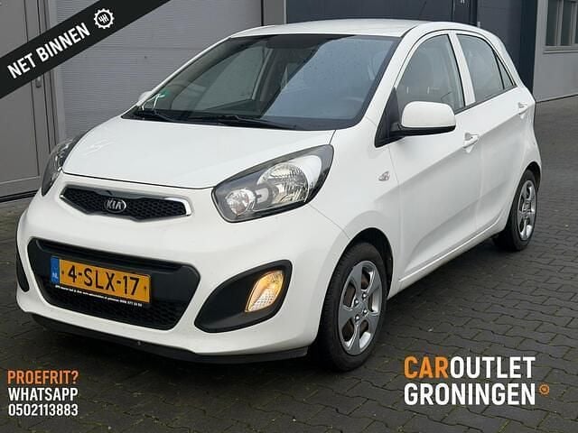 Wit Gebruikt 2013 Kia Picanto Hatchback | € 3.990 (Goede deal) - Afbeelding 1/3