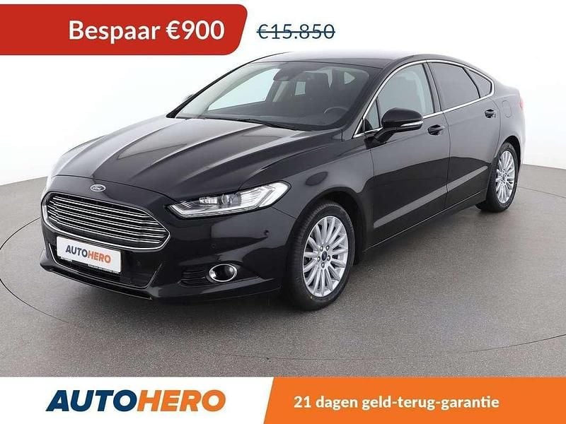 Zwart Gebruikt 2018 Ford Mondeo Sedan | € 15.149 (Goede deal) - Afbeelding 1/3