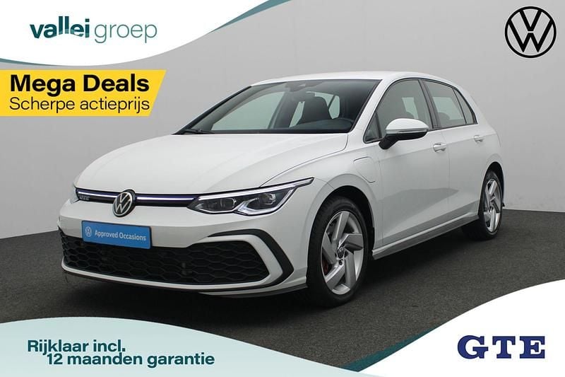 Wit Gebruikt 2020 VW Golf VIII GTE Hatchback | € 23.900 (Goede deal) - Afbeelding 1/4