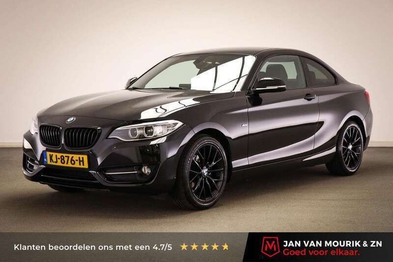 Zwart Gebruikt 2016 BMW 218 Executive Coupé | € 20.900 (Eerlijke prijs) - Afbeelding 1/4