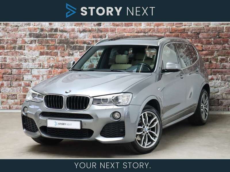 Grijs Gebruikt 2016 BMW X3 Executive SUV | € 25.950 (Eerlijke prijs) - Afbeelding 1/4
