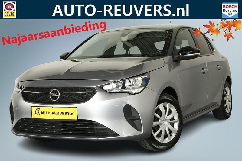 Grijs Gebruikt 2021 Opel Corsa Edition Hatchback | € 12.900 (Eerlijke prijs) - Afbeelding 1/4