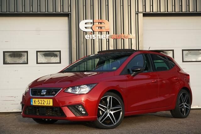 Rood Gebruikt 2021 Seat Ibiza Beats Hatchback | € 9.949 (Super prijs) - Afbeelding 1/4