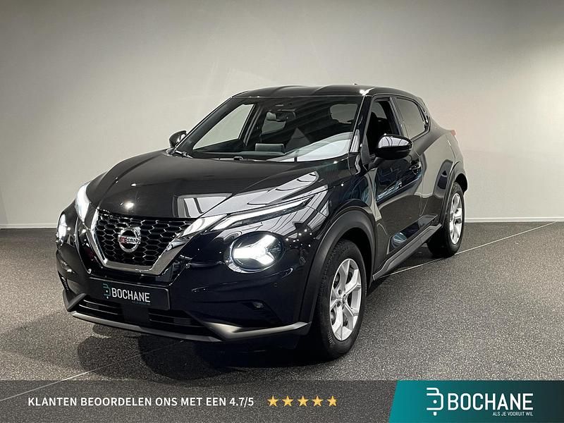 Zwart Gebruikt 2021 Nissan Juke N-Connecta SUV | € 19.395 (Eerlijke prijs) - Afbeelding 1/4