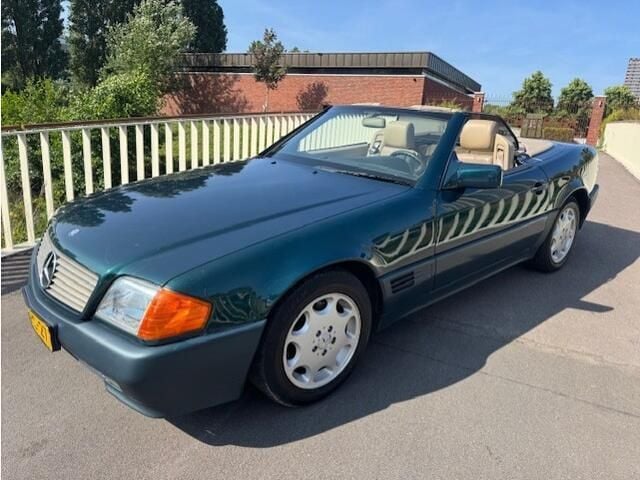 Groen Gebruikt 1994 Mercedes 320 Cabriolet | € 11.450 - Afbeelding 1/4
