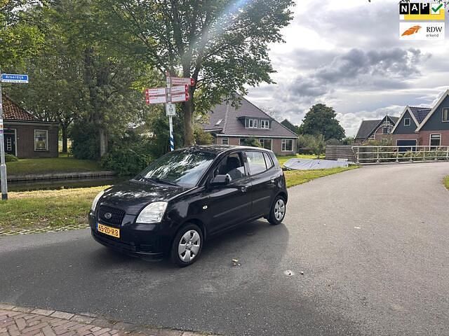 Zwart Gebruikt 2008 Kia Picanto Light Hatchback | € 1.550 (Eerlijke prijs) - Afbeelding 1/4