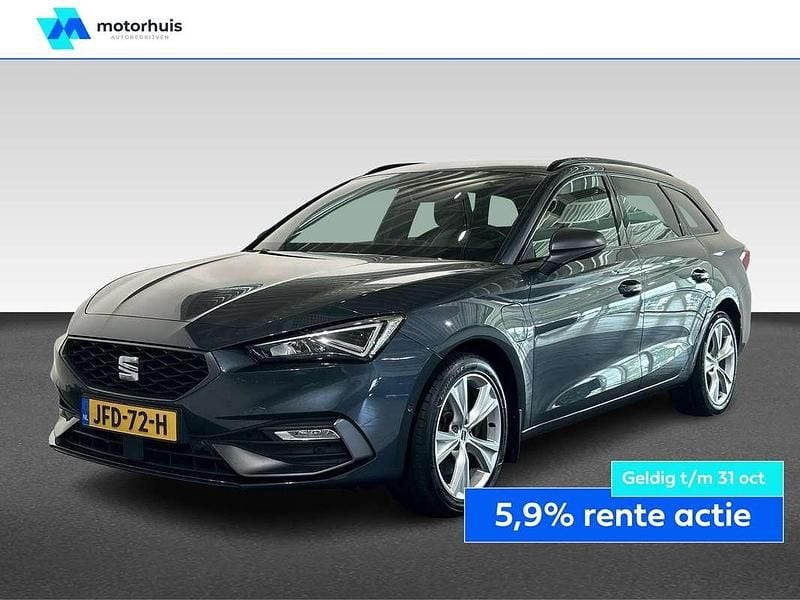 Grijs Gebruikt 2021 Seat Leon FR Stationwagen | € 21.945 (Goede deal) - Afbeelding 1/4