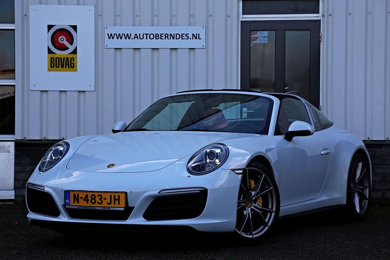 Wit Gebruikt 2016 Porsche 911 Targa 4 Cabriolet | € 114.900 - Afbeelding 1/4