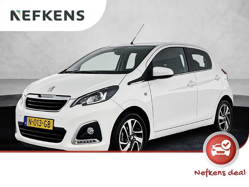 Wit Occasion 2021 Peugeot 108 Allure Hatchback | € 9.900 (Eerlijke prijs) - Afbeelding 1/3