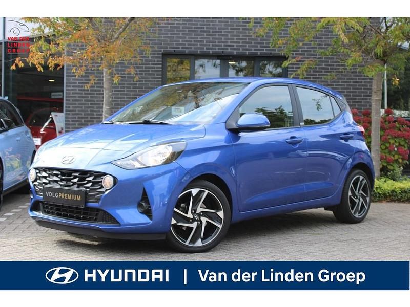 Blauw metallic Gebruikt 2020 Hyundai i10 Premium Hatchback | € 17.450 (Eerlijke prijs) - Afbeelding 1/4