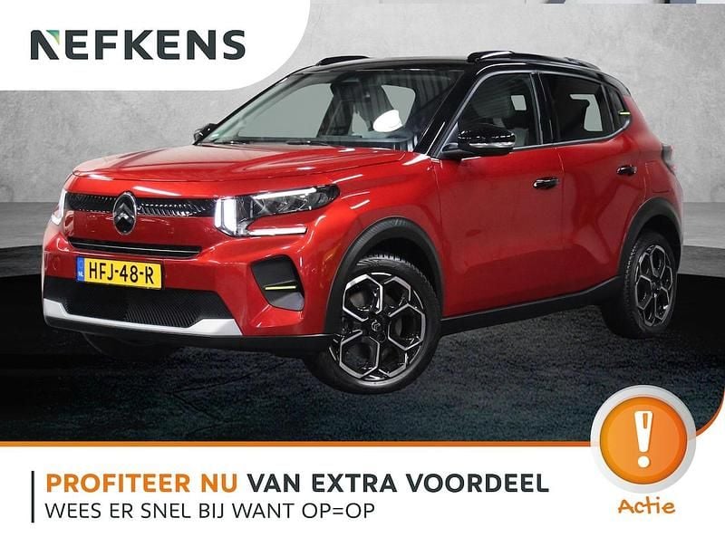 Rood Occasion 2025 Citroën e-C3 SUV | € 23.825 (Eerlijke prijs) - Afbeelding 1/4