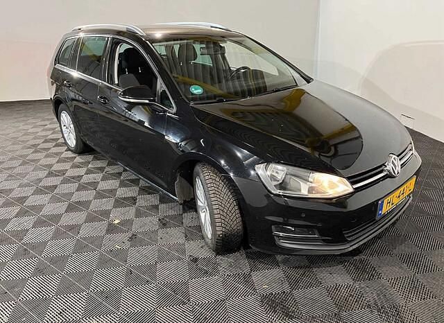 Occasion VW Golf VII Comfortline 116 PK (85 kW) 2015 Zwart (metallic) Stationwagen