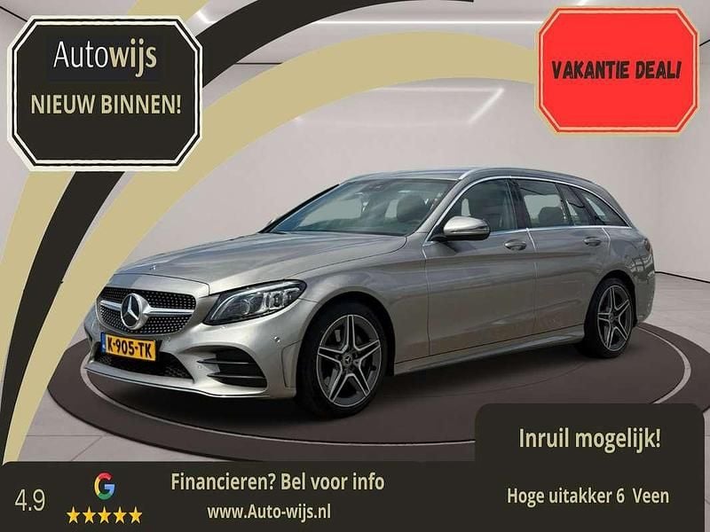 Grijs Gebruikt 2018 Mercedes C200 Business Stationwagen | € 19.240 (Super prijs) - Afbeelding 1/4