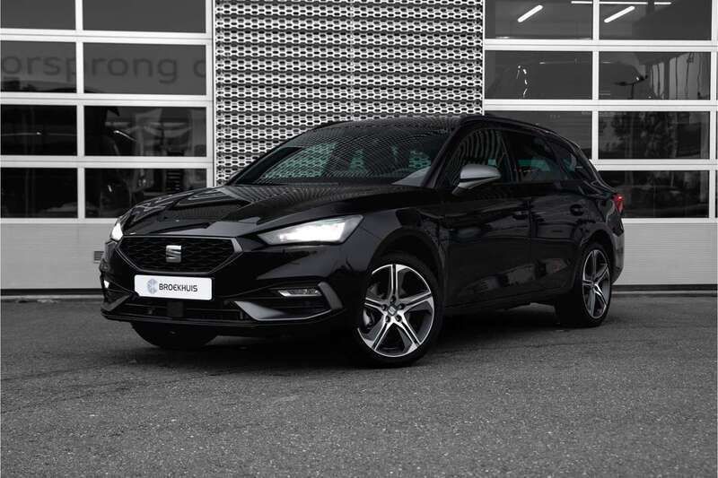 Zwart, metallic lak Nieuw 2024 Seat Leon ST FR Stationwagen | € 41.800 (Eerlijke prijs) - Afbeelding 1/4
