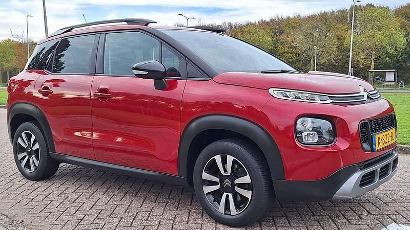Rood Occasion 2020 Citroën C3 Aircross Shine SUV | € 16.450 (Duur) - Afbeelding 1/4