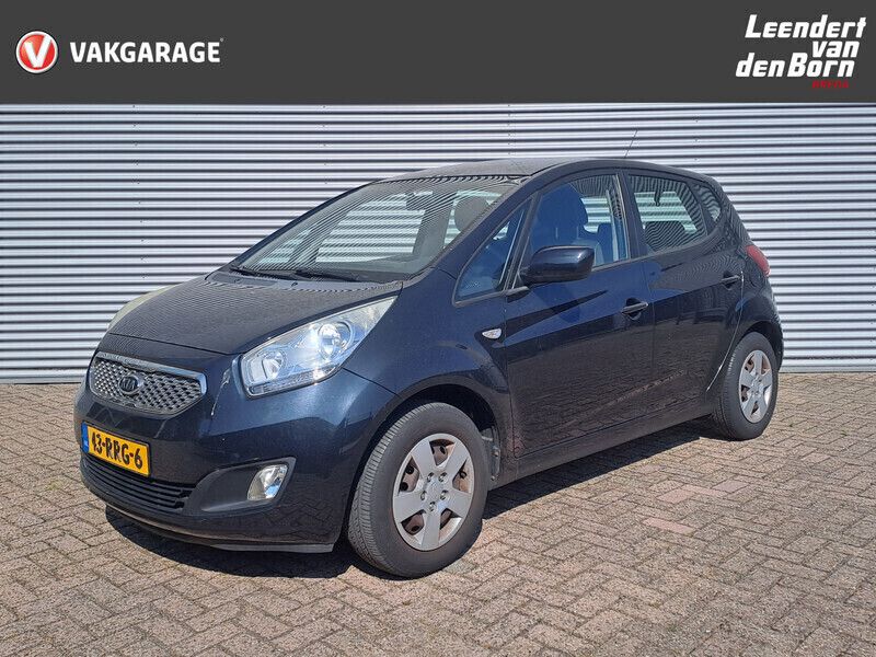 Zwart Gebruikt 2011 Kia Venga Hatchback | € 6.495 (Eerlijke prijs) - Afbeelding 1/4
