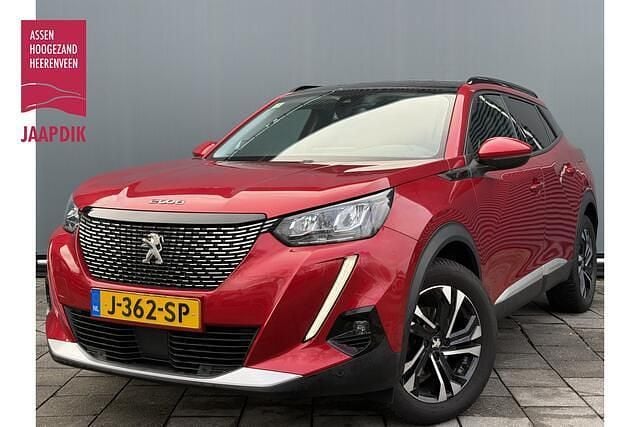 Rood Occasion 2020 Peugeot 2008 Allure SUV | € 13.899 (Eerlijke prijs) - Afbeelding 1/4