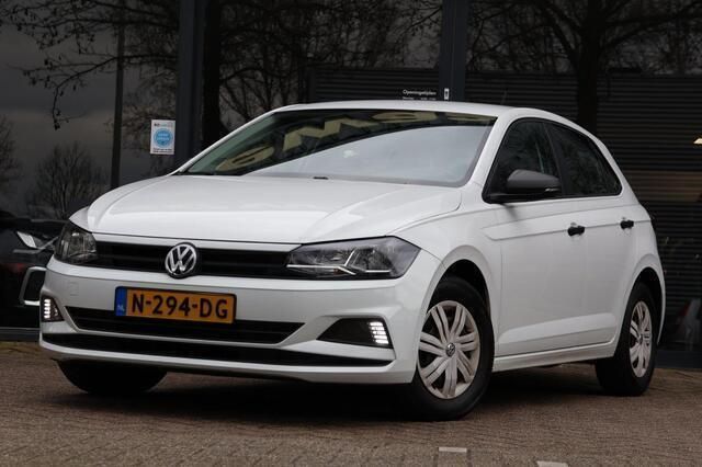 Wit Gebruikt 2019 VW Polo Trendline Hatchback | € 10.345 (Super prijs) - Afbeelding 1/4