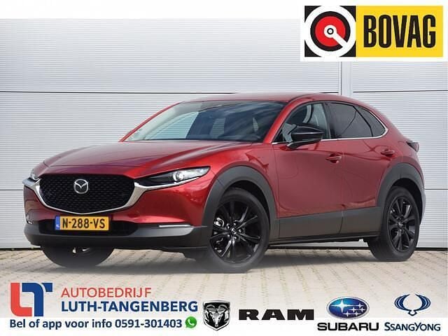 Rood Gebruikt 2022 Mazda CX-30 Sportive SUV | € 28.950 (Eerlijke prijs) - Afbeelding 1/4