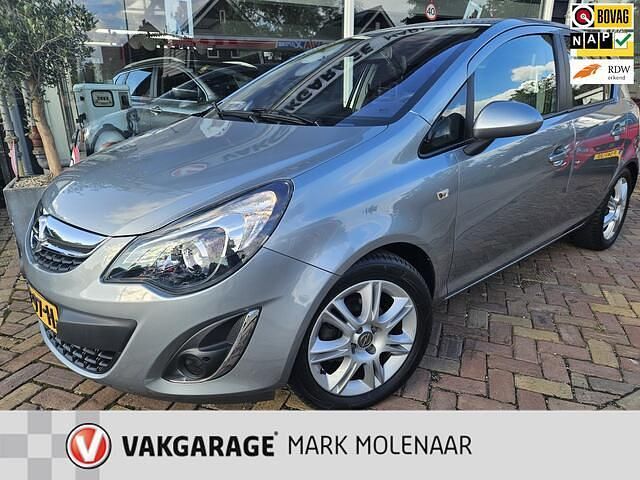 Grijs Gebruikt 2011 Opel Corsa Edition Hatchback | € 9.750 (Duur) - Afbeelding 1/4