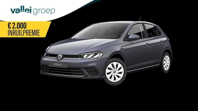 Grijs (metallic) Nieuw 2025 VW Polo Edition Hatchback | € 22.389 (Super prijs) - Afbeelding 1/4