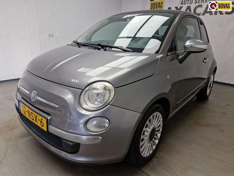 Grijs Gebruikt 2010 Fiat 500 Lounge Hatchback | € 5.995 (Duur) - Afbeelding 1/4