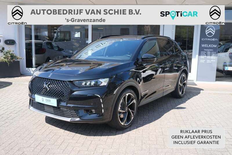Zwart Gebruikt 2021 DS Automobiles DS7 Crossback SUV | € 38.950 (Iets duurder) - Afbeelding 1/4